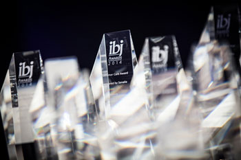 IBJ Awards trophies