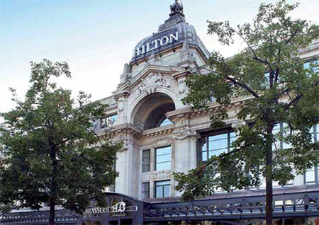 The Hilton Hotel, Old Town, Antwerp, Belgium