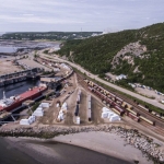 Collaboration between Rotterdam and Baie-Comeau ports