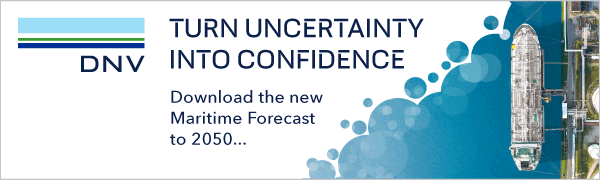 DNV - Download the new Maritime Forecast to 2050 - Download now