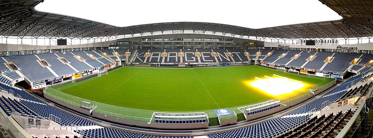 Ghent football stadium