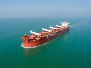 Anemoi completes second Berge Bulk Newcastlemax Rotor Sails installation