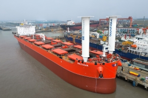 bound4blue completes eSAIL installation on Klaveness newbuild