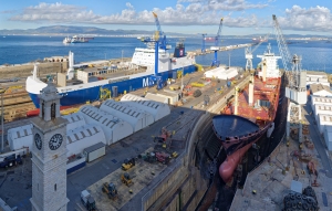 Bright outlook at Gibraltar repair yard