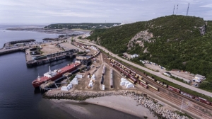 Collaboration between Rotterdam and Baie-Comeau ports