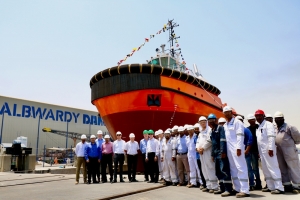 Damen Tug for new deep-water bulk terminal at Saqr Port 