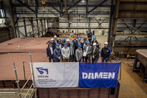 Keel-laying ceremony for WSA Koblenz
