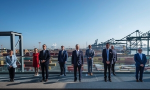 King visits 100% operational Port of Antwerp