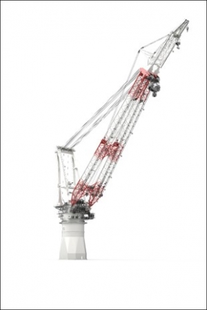 Liebherr crane reaches milestone