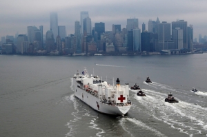 Phoenix provides floodlights for USNS Comfort 
