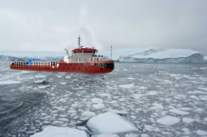 Protection for ice-going vessels