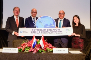 Singapore and Rotterdam to establish world’s longest Green and Digital Shipping Corridor