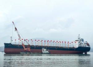 Steelpaint coats fourth Xiamen Minhua newbuild as Min Hua 17 approaches delivery