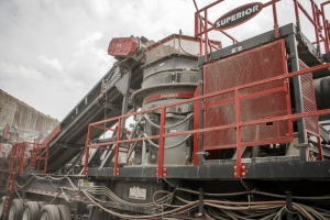 Superior’s Patriot Cone Crushers gain more horsepower options
