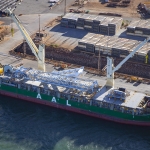 20,000FRT of iron ore reclaimer components on single AAL sailing