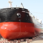 Asyad Drydock shows advanced capabilities applying eco-friendly coating to Ultramax bulker