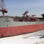 Cement carrier launched despite pandemic