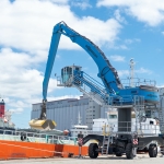 Eco-friendly Sennebogen replaces ship unloaders in Japan