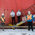 Federal Kushiro first vessel of 2021 at Trois-Rivières  