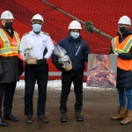 Federal Saint-Laurent first vessel of the year at Trois-Rivières 