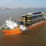 Hulls shipped from Shanghai to Rotterdam