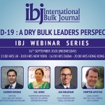 IBJ Webinar to launch on 16 September