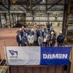Keel-laying ceremony for WSA Koblenz