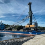 Liebherr LHM 550 adds to bulk handling capacity in Arendal