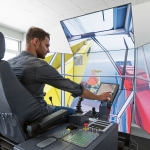 Liebherr simulator for New Zealand 