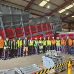 New Telestack TITAN Truck intake system for Irish mining company’s port expansion 