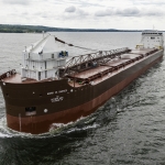 Newest U.S flagged Lakes bulker operation with Thordon RiverTough bearing