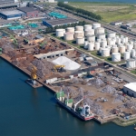 Overall Rotterdam throughput shows slight decline with dry bulk down  6.5%