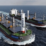 Rotor Sail integration design for Ultramax bulkers receives Class NK AiP 