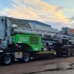 Two Siwertell road-mobile unloaders for US cement handler