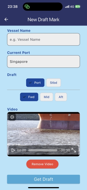 Tymor Marine transforms draft surveying with AI-powered DRFT MRKS App
